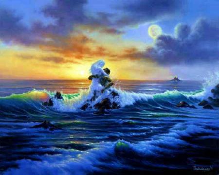 J�aime regarder la mer